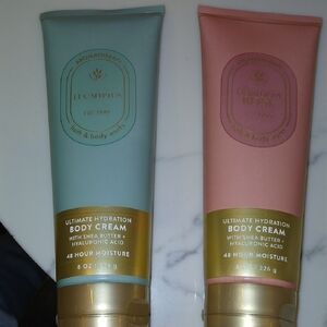 therapy Eucalyptus and Perigold Rose Body Cream Duo